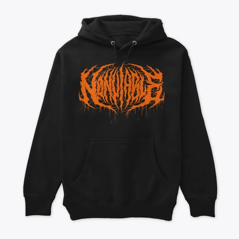 Orange Logo Hoodie